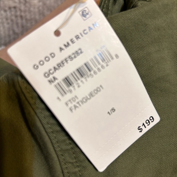 Good American Forest Green Jumpsuit New With Tags Small - Picture 4 of 4